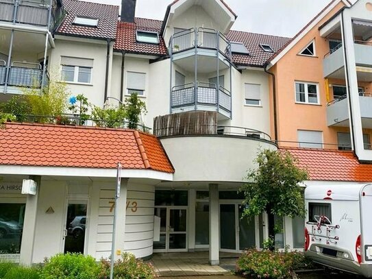 Kapitalanleger aufgepasst - schöne zentrumsnahe 1-Zimmer-Wohnung in Tettnang mit mehreren Stellplätzen