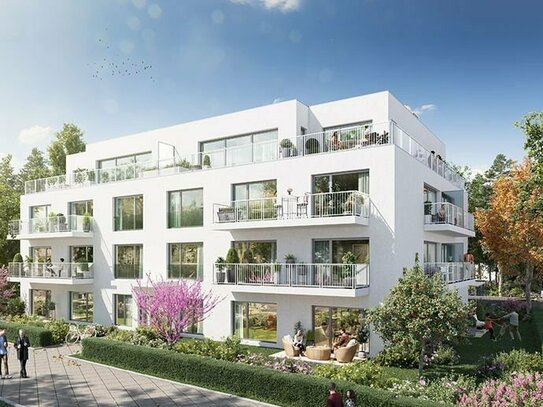 Neubau: Erstbezug Penthouse mit großer Terrasse und Weitblick