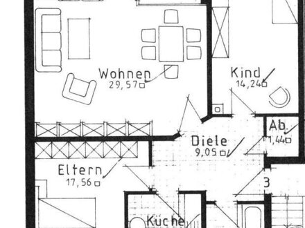 3 Zimmer-Wohnung in Nienburg