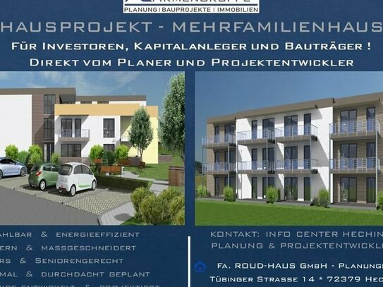 + EXKLUSIVES MEHRFAMILIENHAUS-PROJEKT! +