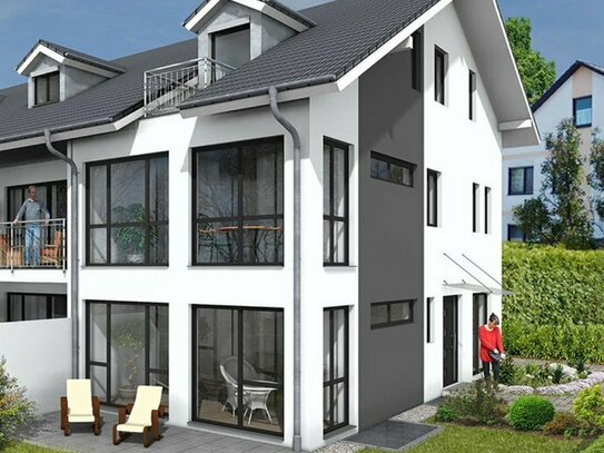 geplanter Neubau einer Stadtvilla- Doppelhaushälfte 115-135 m² Wfl. nach DIN 277 inkl. Grundstück in Ahrensburg =ab 566…