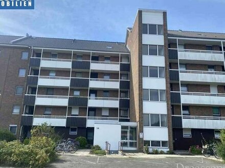 Büsum: Schöne 2 Zimmer Eigentumswohnung mit Loggia und Kfz-Stellplatz