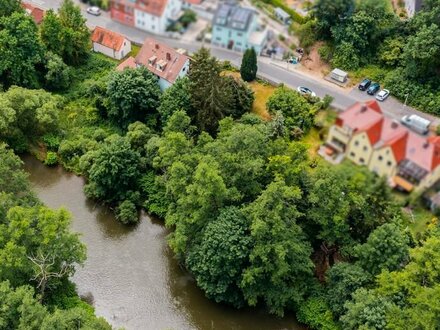 KfW40 Neubau Reihenhaus auf Grundstück mit Rednitzblick