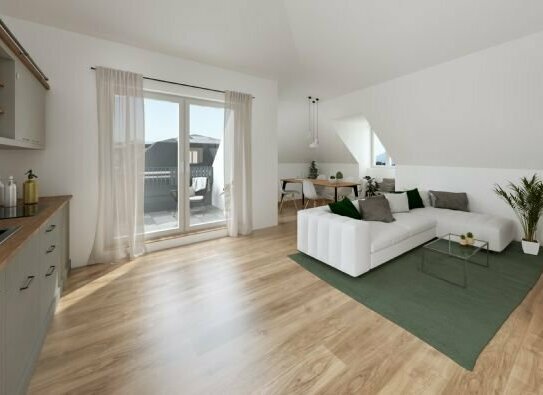 * KfW 40 Plus * Penthouse mit Bergblick und Süd-Dachterrasse!