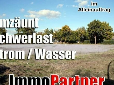 ca. 9.000 m² Freifläche__umzäunt__schwerlast__Strom__Wasser / Abwasser__BAB-A-1__27404 Elsdorf-Zeven