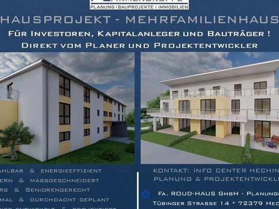 + EXKLUSIVES MEHRFAMILIENHAUS-PROJEKT! +