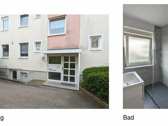 4 Zi. Wohnung ,mit Balkon,Garage,Saniert/Renoviert