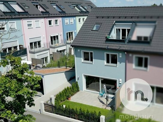 Im eigenen Haus mit Garten & Dachterrasse den Wohntraum leben