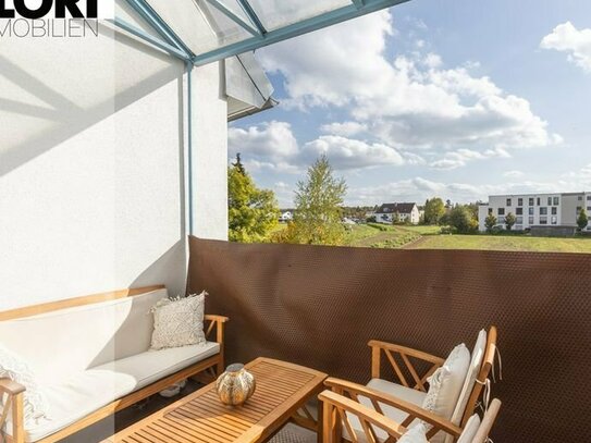 Sonnige 3-Zimmer-Wohnung - top Ausstattung, guter Schnitt und Süd-Balkon!