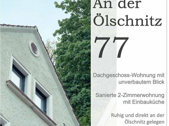 Sanierte Wohnung mit wunderschönem Ausblick zu vermieten