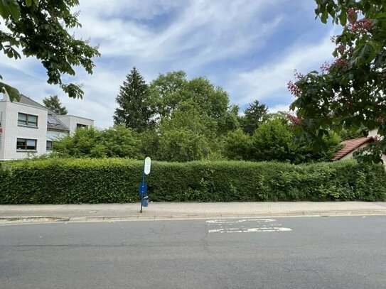 Bauplatz für Geschosswohnungsbau