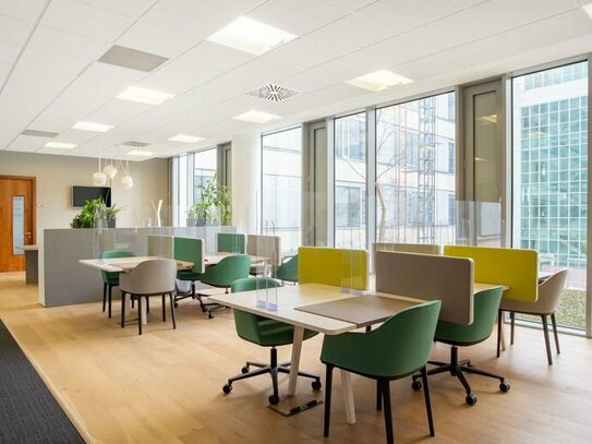 Buchen Sie einen reservierten Coworking-Arbeitsplatz oder Hot Desk in Regus Monheim, Rheinpromenade