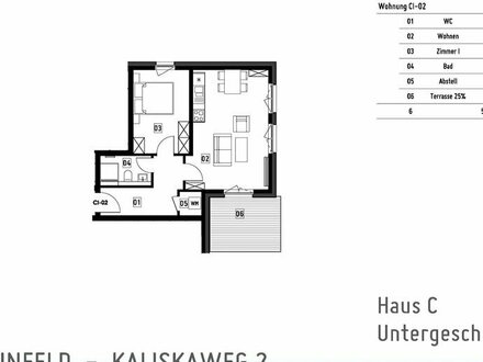 Schöne 2-Zimmer Souterrain Neubauwohnung in Reinfeld