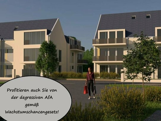 coole Studiowohnung - 2-Raum-Dachgeschosswohnung in Kötzschenbroda mit Balkon ERSTBEZUG, inkl. TG-Stellplatz