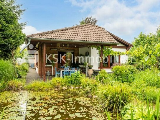 Frechen-Königsdorf, frei stehender Bungalow in top Lage.