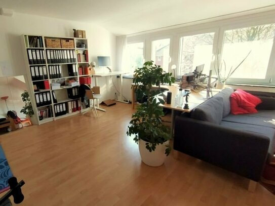 1-Zimmer-Wohnung mit Balkon und Einbauküche in Münster