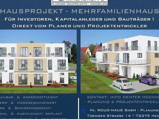 + EXKLUSIVES MEHRFAMILIENHAUS-PROJEKT! +