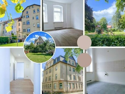 gemütliche 3-Zimmer Wohnung im Erdgeschoss am Rosa-Luxemburg-Park mit Mietergarten, ab 01.06.2024!