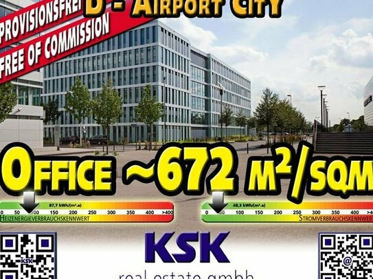 Modern Office - Airport City: ~672 m²/sqm