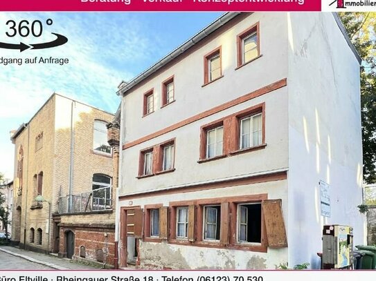 Denkmalgeschütztes Einfamilienhaus mit Geschichte in ruhiger Lage mitten in Mainz-Altstadt!