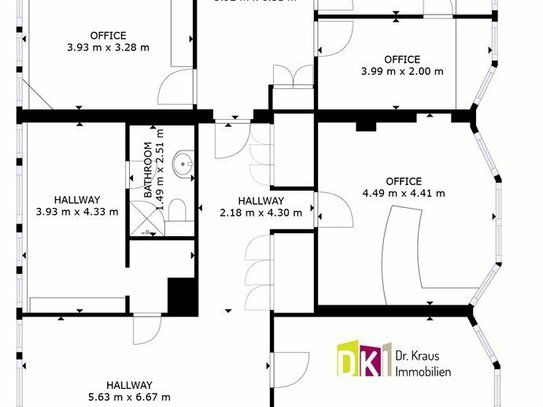 Ideal für großzügigen Wohnraumumbau - 10 Zimmern mit 179qm; 1-3WE möglich