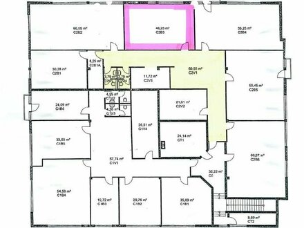 Gewerbefläche ca. 46 m² provisionsfrei zu vermieten