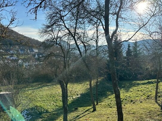 Ruhiges Grundstück mit Aussicht