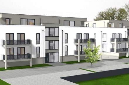 2-4 Zimmer Luxus Wohnungen in Oberrodenbach BARBAROSSA DOMIZIL Neubau-Erstbezug im Juli-August 2024