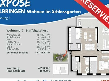 Wohnen im Schlossgarten in Merzig-Hilbringen Penthousewohnung