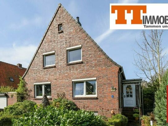 TT bietet an: Hübsches Einfamilienhaus mit traumhaftem Garten im Villenviertel in Wilhelmshaven!