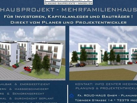 + EXKLUSIVES MEHRFAMILIENHAUS-PROJEKT! +