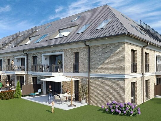 Stilvolle 3 Zimmer Neubauwohnung im Erdgeschoss mit Garten - Nachhaltig, Energieeffizient, Flexibel
