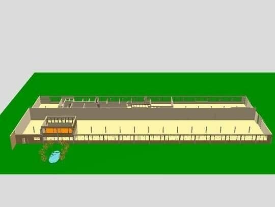 Industrie-/Lagerhalle 1.400 m² mit Büros 150 m²