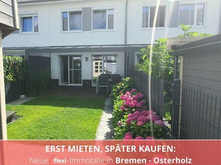 Mieten mit Kaufoption: Bremen-Osterholz | Fantastisches Reihenhaus mit Garage