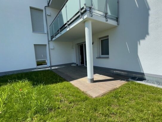 3 Zimmer Terrassenwohnung KfW 40 mit großer Gartenfläche -- förderfähig