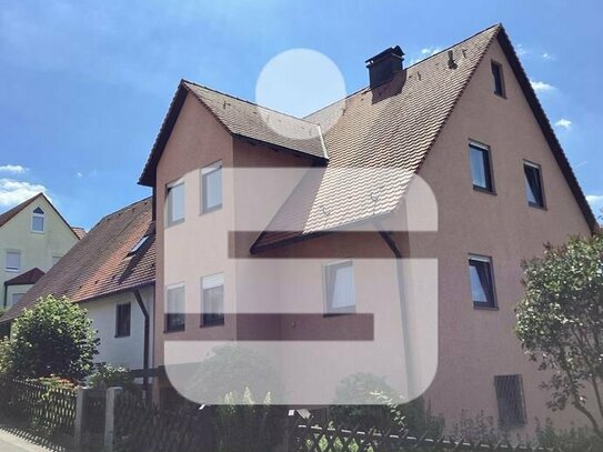 Hier findet Ihre Familie oder Ihr Mieter ausreichend Platz! 2-Familien-Haus in Leinburg