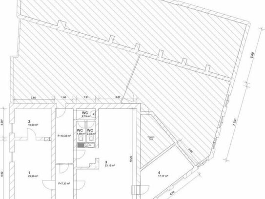 Büroflächen ab 100qm zu vermieten