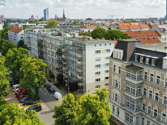 ++ Traumhafte Lage, Loggia, Aufzug! Charmante 2-Zimmer Wohnung in der Südvorstadt ++