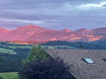 Oberreute! Gepflegtes 2- 3 Familienhaus mit Gartenhaus und Traumblick!