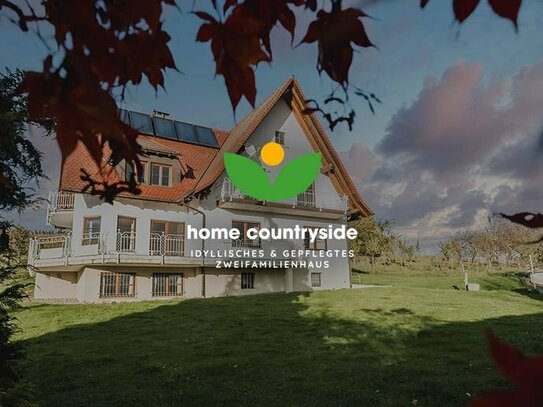 Home Countryside - Idyllisches & gepflegtes Zweifamilienhaus