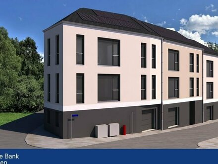 Grundstück mit Baugenehmigung als Reihenmittelhaus *Zentrum mit 130 m² Wfl. + 50 m² Reserve