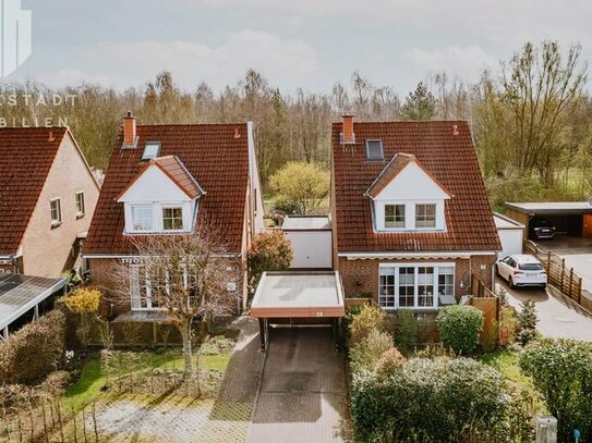 Top gepflegtes Einfamilienhaus mit Blick ins Grüne