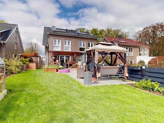 Magellan Real Estate: Familienfreundliche Doppelhaushälfte in Achim-Baden mit Energieklasse B und Solarthermie: Ihr mod…