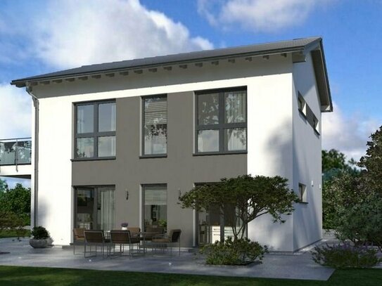 Satteldach trifft Moderne: Stilvolles Wohnhaus