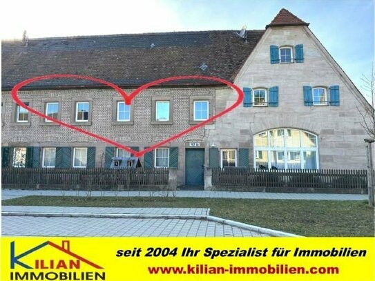 ILIAN IMMOBILIEN! RENOVIERTE 3 ZI. MAISONETTE ETW MIT 101 M² WFL. IN WERNSBACH - GMÜND! EBK * 2 BÄDER * STELLPLATZ!