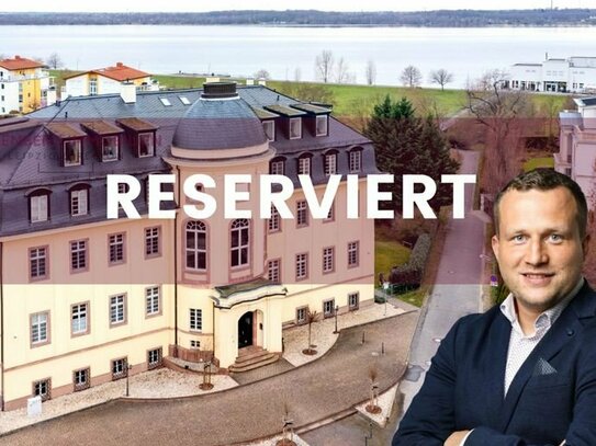 RESERVIERT - Leben wie im Märchen - 4-Zimmer-Maisonettewohnung direkt am Cospudener See, inkl. Sauna & 2 Stellplätzen