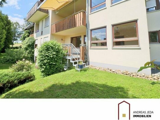 Sonnige 4,5-Zimmer-Familienwohnung mit Gartenzugang in ruhiger und zentraler Wohnlage von Bretzfeld