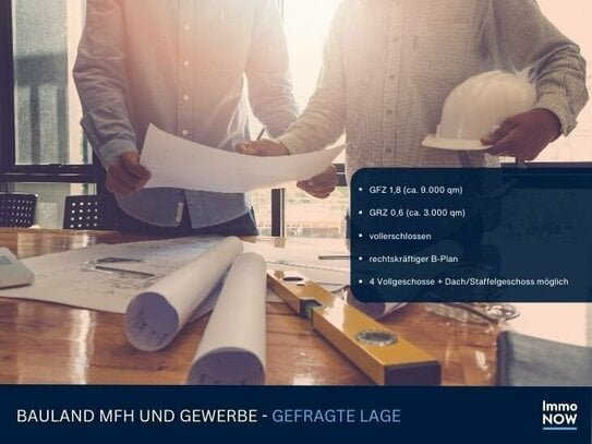 Fläche für MFH/Gewerbe in gefragter Lage!