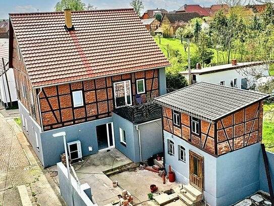 Traumhaftes Bauernhaus in Vogelsberg, Thüringen – Moderner Wohnkomfort trifft ländlichen Charme