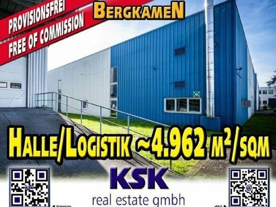 Lager- und Logistikflächen ~4.962 m²/sqm Storage and logistics areas